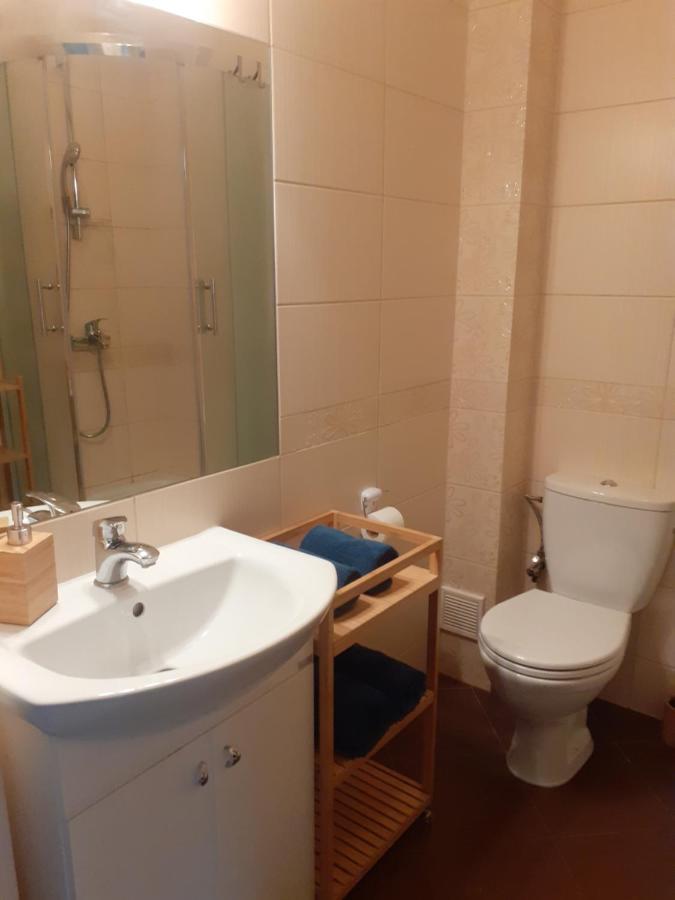 Sloneczny Apartament Z Malym Ogrodkiem Wejherowo Bagian luar foto